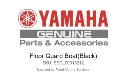 Floor Guard Boat(Black) - Genuine Yamaha Product available at Flood Marine