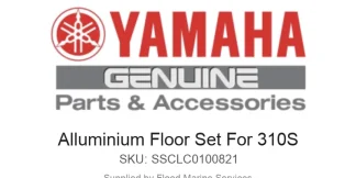 Alluminium Floor Set For 310S - Genuine Yamaha Product available at Flood Marine