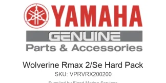 Wolverine Rmax 2/Se Hard Pack - Genuine Yamaha Product available at Flood Marine