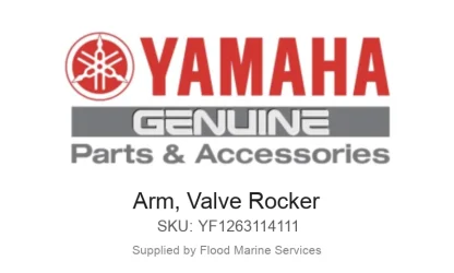 Arm, Valve Rocker - Genuine Yamaha Product available at Flood Marine