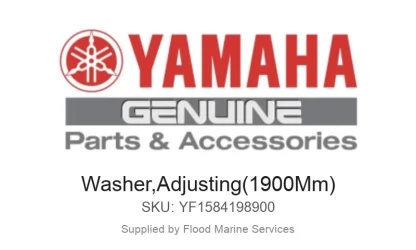Washer,Adjusting(1900Mm) - Genuine Yamaha Product available at Flood Marine