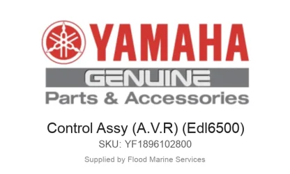 Control Assy (A.V.R) (Edl6500) - Genuine Yamaha Product available at Flood Marine