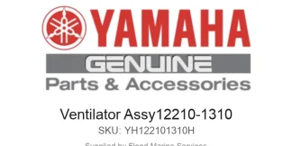 Ventilator Assy12210-1310 - Genuine Yamaha Product available at Flood Marine