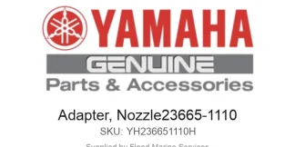 Adapter, Nozzle23665-1110 - Genuine Yamaha Product available at Flood Marine