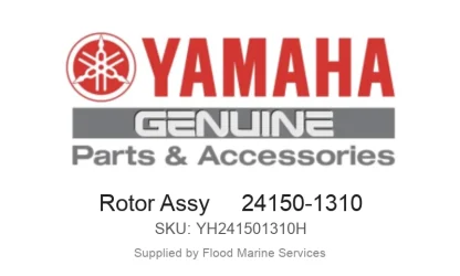 Rotor Assy     24150-1310 - Genuine Yamaha Product available at Flood Marine