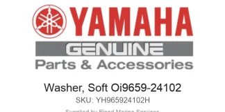 Washer, Soft Oi9659-24102 - Genuine Yamaha Product available at Flood Marine