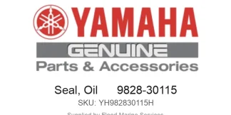 Seal, Oil      9828-30115 - Genuine Yamaha Product available at Flood Marine