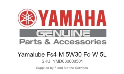 Yamalube Fs4-M 5W30 Fc-W 5L - Genuine Yamaha Product available at Flood Marine