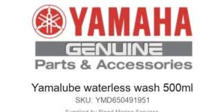 Yamalube waterless wash 500ml - Genuine Yamaha Product available at Flood Marine