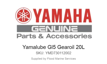 Yamalube Gl5 Gearoil 20L - Genuine Yamaha Product available at Flood Marine