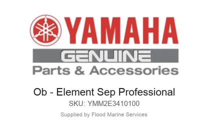 Ob - Element Sep Professional - Genuine Yamaha Product available at Flood Marine
