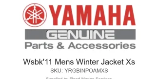 Wsbk'11 Mens Winter Jacket Xs - Genuine Yamaha Product available at Flood Marine