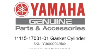 11115-17031-01 Gasket Cylinder - Genuine Yamaha Product available at Flood Marine