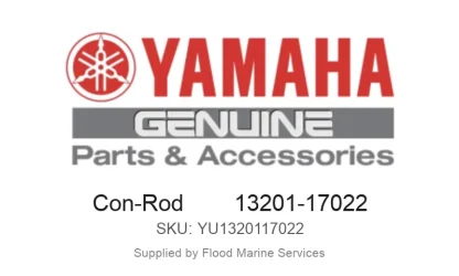 Con-Rod        13201-17022 - Genuine Yamaha Product available at Flood Marine