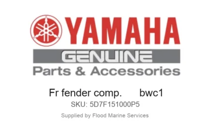 Fr fender comp.      bwc1 - Genuine Yamaha Product available at Flood Marine