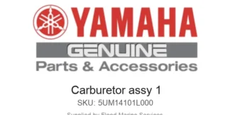 Carburetor assy 1 - Genuine Yamaha Product available at Flood Marine