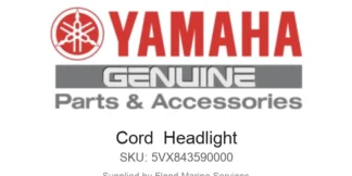 Cord  Headlight - Genuine Yamaha Product available at Flood Marine