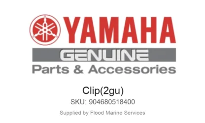 Clip(2gu) - Genuine Yamaha Product available at Flood Marine