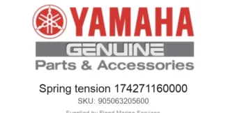 Spring tension 174271160000 - Genuine Yamaha Product available at Flood Marine