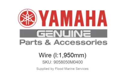 Wire (l:1,950mm) - Genuine Yamaha Product available at Flood Marine
