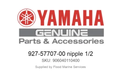 927-57707-00 nipple 1/2 - Genuine Yamaha Product available at Flood Marine