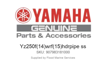 Yz250f(14)wrf(15)hdrpipe ss - Genuine Yamaha Product available at Flood Marine