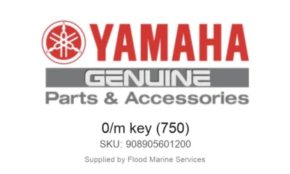 0/m key (750) - Genuine Yamaha Product available at Flood Marine