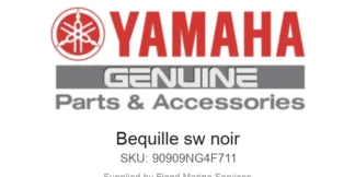 Bequille sw noir - Genuine Yamaha Product available at Flood Marine