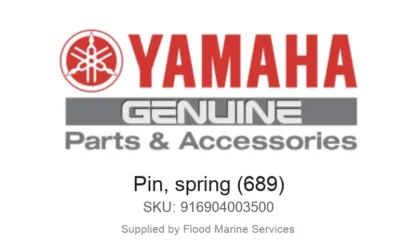 Pin, spring (689) - Genuine Yamaha Product available at Flood Marine