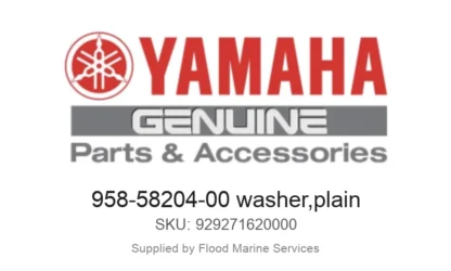 958-58204-00 washer,plain - Genuine Yamaha Product available at Flood Marine