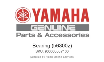 Bearing (b6300z) - Genuine Yamaha Product available at Flood Marine