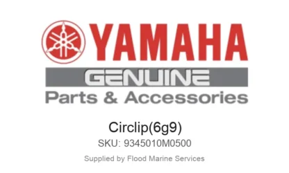 Circlip(6g9) - Genuine Yamaha Product available at Flood Marine
