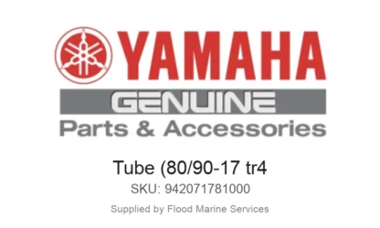 Tube (80/90-17 tr4 - Genuine Yamaha Product available at Flood Marine