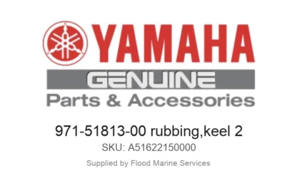 971-51813-00 rubbing,keel 2 - Genuine Yamaha Product available at Flood Marine