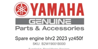 Spare engine bhr2 2023 yz450f - Genuine Yamaha Product available at Flood Marine