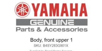 Body, front upper 1 - Genuine Yamaha Product available at Flood Marine