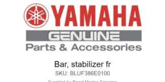 Bar, stabilizer fr - Genuine Yamaha Product available at Flood Marine