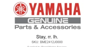 Stay, rr. lh. - Genuine Yamaha Product available at Flood Marine