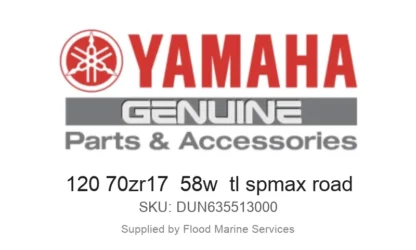 120 70zr17  58w  tl spmax road - Genuine Yamaha Product available at Flood Marine