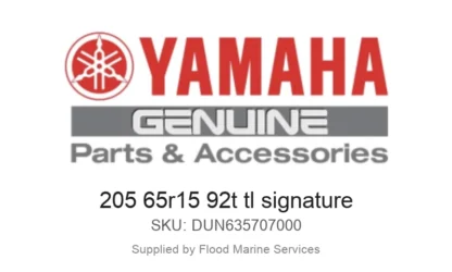 205 65r15 92t tl signature - Genuine Yamaha Product available at Flood Marine