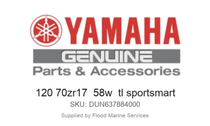 120 70zr17  58w  tl sportsmart - Genuine Yamaha Product available at Flood Marine