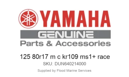 125 80r17 m c kr109 ms1+ race - Genuine Yamaha Product available at Flood Marine