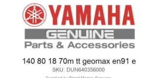 140 80 18 70m tt geomax en91 e - Genuine Yamaha Product available at Flood Marine