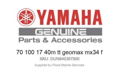 70 100 17 40m tt geomax mx34 f - Genuine Yamaha Product available at Flood Marine