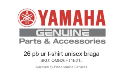 26 pb ur t-shirt unisex braga - Genuine Yamaha Product available at Flood Marine