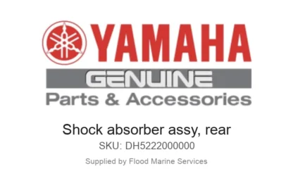 Shock absorber assy, rear - Genuine Yamaha Product available at Flood Marine