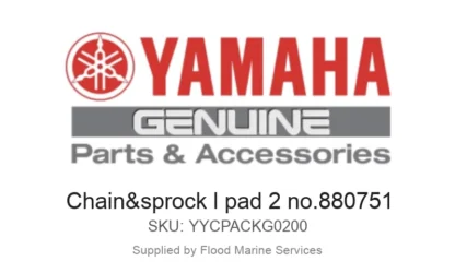Chain&sprock l pad 2 no.880751 - Genuine Yamaha Product available at Flood Marine