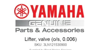Lifter, valve (o/s, 0.006) - Genuine Yamaha Product available at Flood Marine