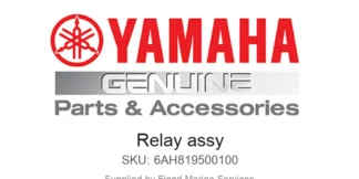 Relay assy - Genuine Yamaha Product available at Flood Marine
