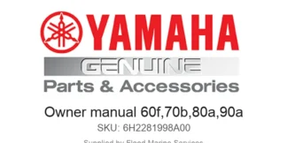 Owner manual 60f,70b,80a,90a - Genuine Yamaha Product available at Flood Marine